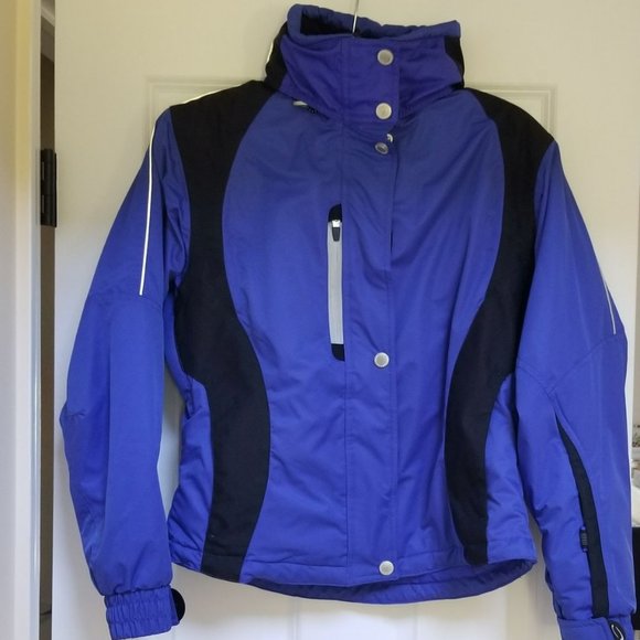 Obermeyer Insulated Ski Jacket with Hood - Picture 3 of 13